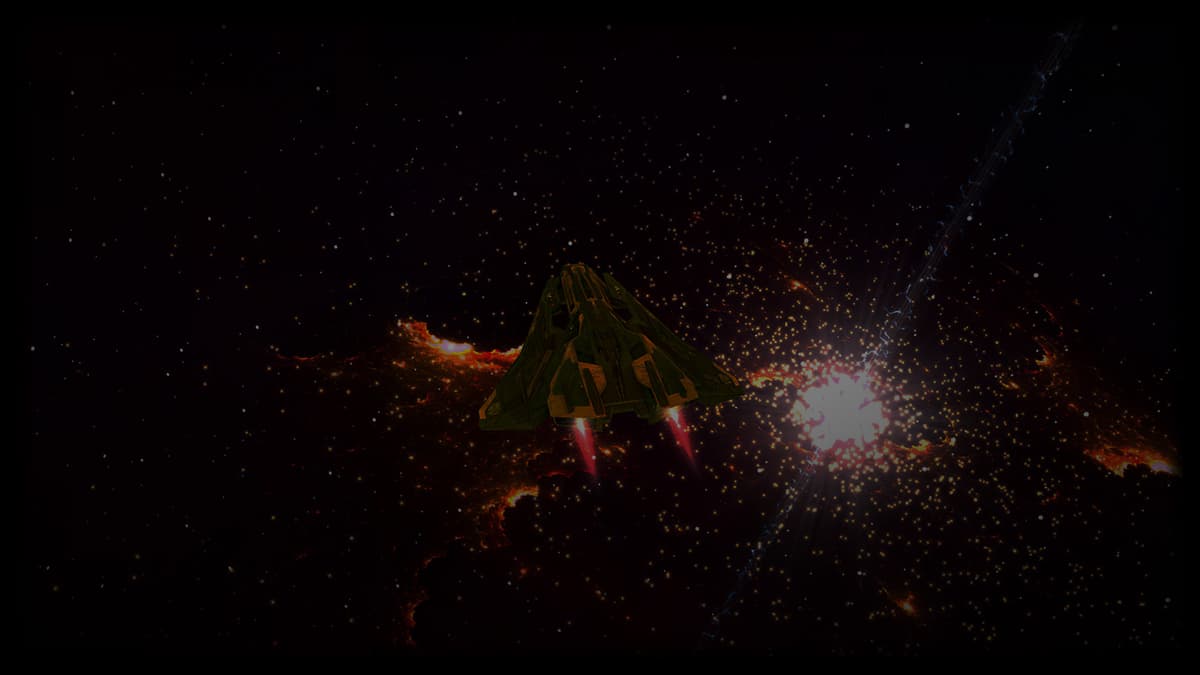 Through the starry sky