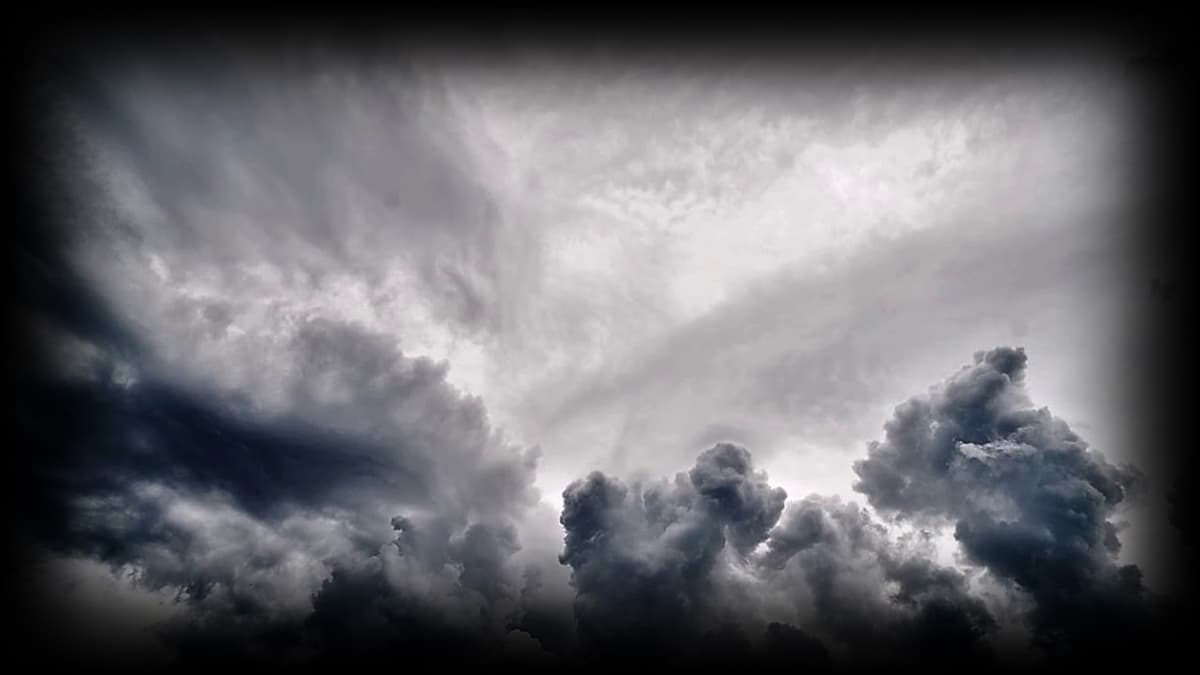 Grey sky